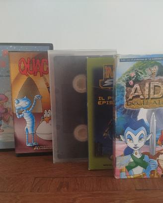 lotto VHS cartoni animati vintage 