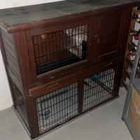 Gabbia per conigli usata 104 x 54 x 98 H