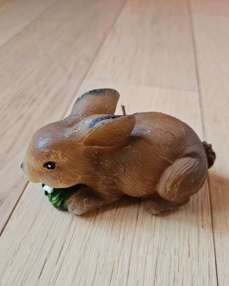 Candela coniglio di design vintage 12cm