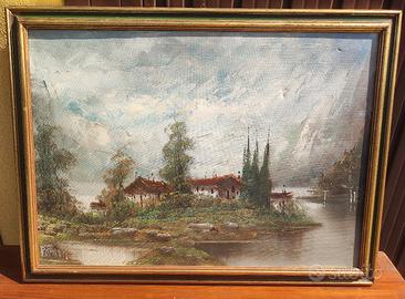 Quadro di Romanelli - titolo: Paesaggio