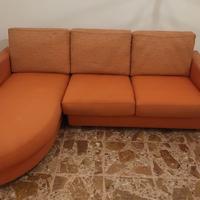 divano a L materiali di  qualità 