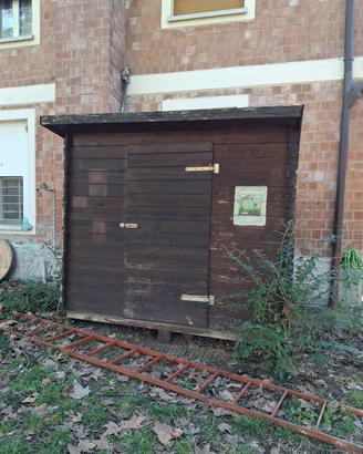 Casetta da giardino in legno 