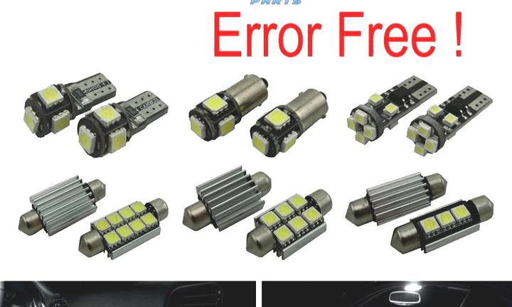 KIT 12 LAMPADE LED INTERNE PER PORSCHE 911 997 CAR