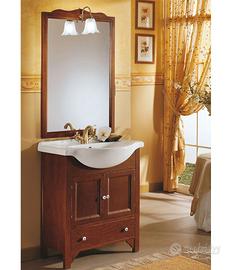 mobile da bagno in arte povera 75x50cm