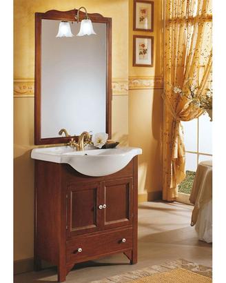 mobile da bagno in arte povera 75x50cm