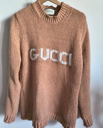 Maglione Gucci originale, logo frontale.