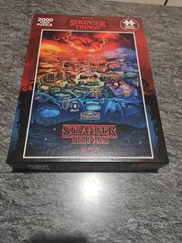 Puzzle Stranger Things Netflix Conad 2000 Pezzi