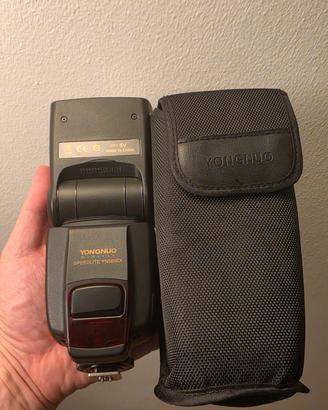 Yongnuo YN565EX TTL per Nikon con custodia