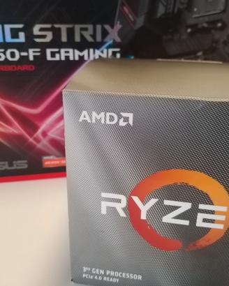 Ryzen 7 3700X con dissipatore + ASUS B550‑F Gaming