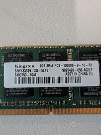 RAM pc3  10600s 4giga 4g