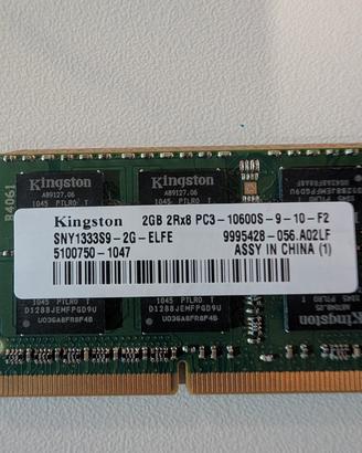 RAM pc3  10600s 4giga 4g