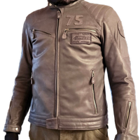 Giacca moto STUD in pelle - Tg 48