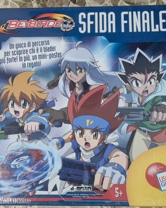 Gioco da tavolo beyblade.