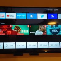 TV 43'' 4K ok. con staffa per parete e HDMI