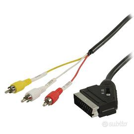 Cavo Scart - 3RCA Valueline 2mt NUOVO
