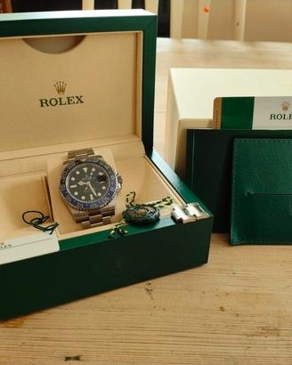 Rolex GMT-Master II Batman 116710BLNR 2016 FullSet