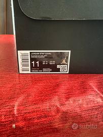 Jordan Stay Loyal – Black/Cool Grey – Taglia 45