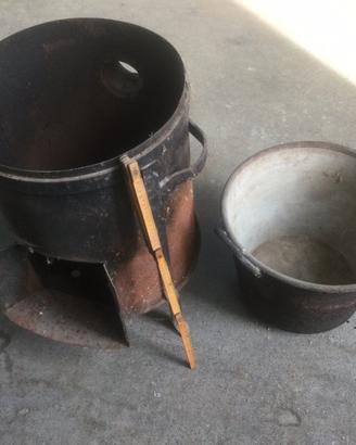 Fornacella o focone a legna