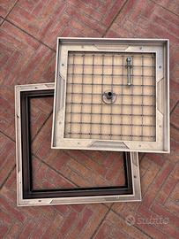 Copertura alluminio pozzetto ispezione