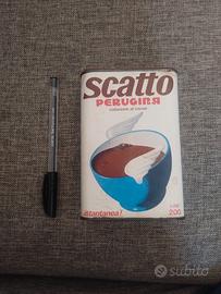 Raro Barattolo vintage cacao Scatto perugina 