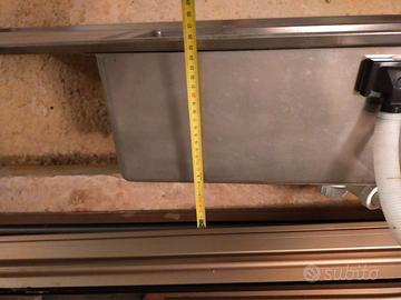 Lavabo in acciaio per cucine esterne, lavanderie