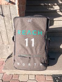 vela kitesurf north reach 11  con barra