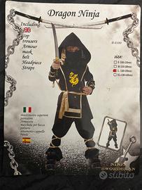 Vestito da carnevale Ninja