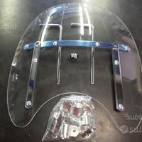 Parabrezza moto custom attacco a manubrio