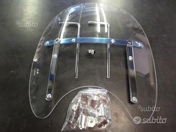 Parabrezza moto custom attacco a manubrio