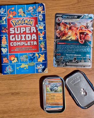 Pokemon set libro + carte