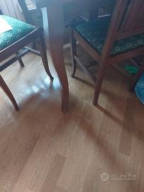 Soggiorno completo tutto legno