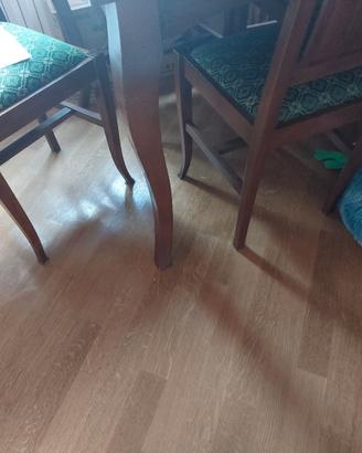 Soggiorno completo tutto legno