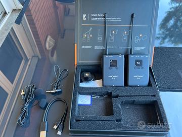 Microfono Wireless K&F Concept M9 UHF