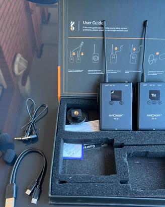 Microfono Wireless K&F Concept M9 UHF