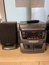 Stereo Sharp radio-3CD-s