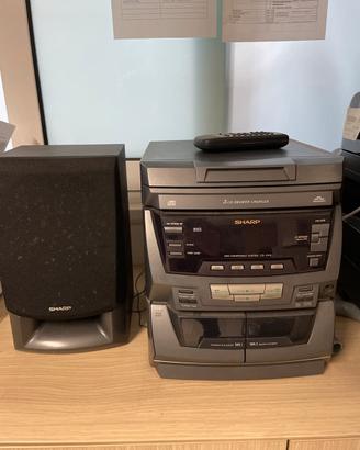 Stereo Sharp radio-3CD-s