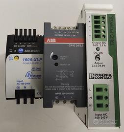 Alimentatore switching 24 VDC Testato