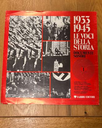Vinile 33 giri 1933 1945 le voci della storia