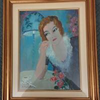 Quadro donna di Ermanno Figliolini