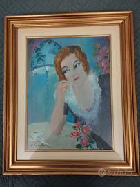 Quadro donna di Ermanno Figliolini