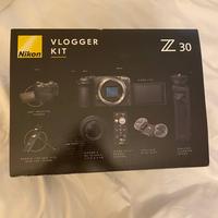 Nikon Z30 vlogger kit