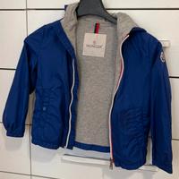 Moncler bambino blu