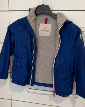 Moncler bambino blu