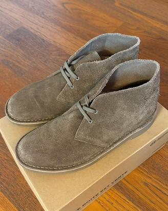 Clarks Bushacre desert boots camoscio 43 sabbia