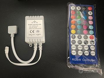 Controller IR RGBW per strisce led con telecomando