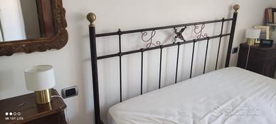 testata letto in ferro battuto