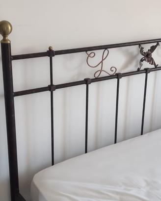testata letto in ferro battuto
