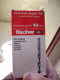 Fischer 15 punte Super DD da 10 mm e 5 mm