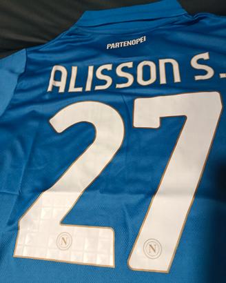 maglia alisson napoli centenario 