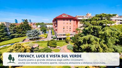 Ampio bilocale con terrazzo e affaccio sul parco